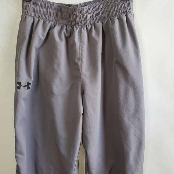 Men’s Under Armour Loose Heatgear Gray Pants Size Medium - Picture 2 of 13